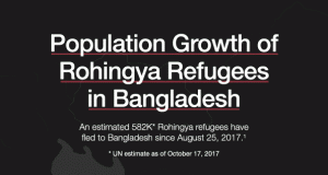 Mapping Rohingya exodus routes