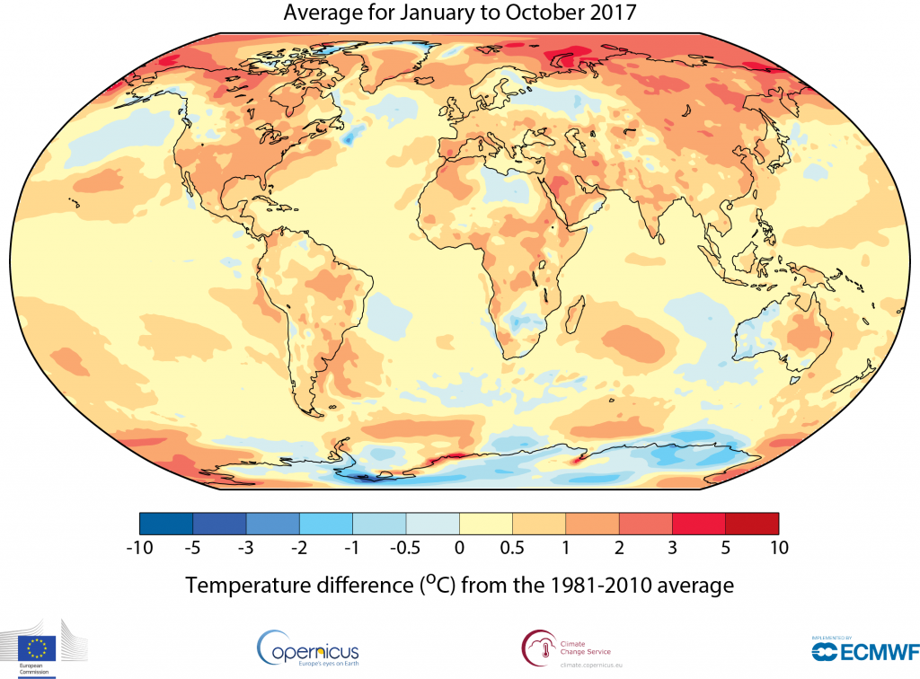 record-breaking hot years