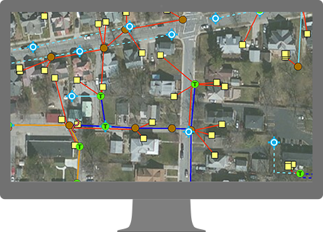 Resultado de imagen para GIS utility network