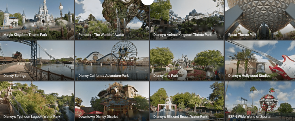 Google Maps Is Now Giving Out Free Virtual Tours Of Disney Parks