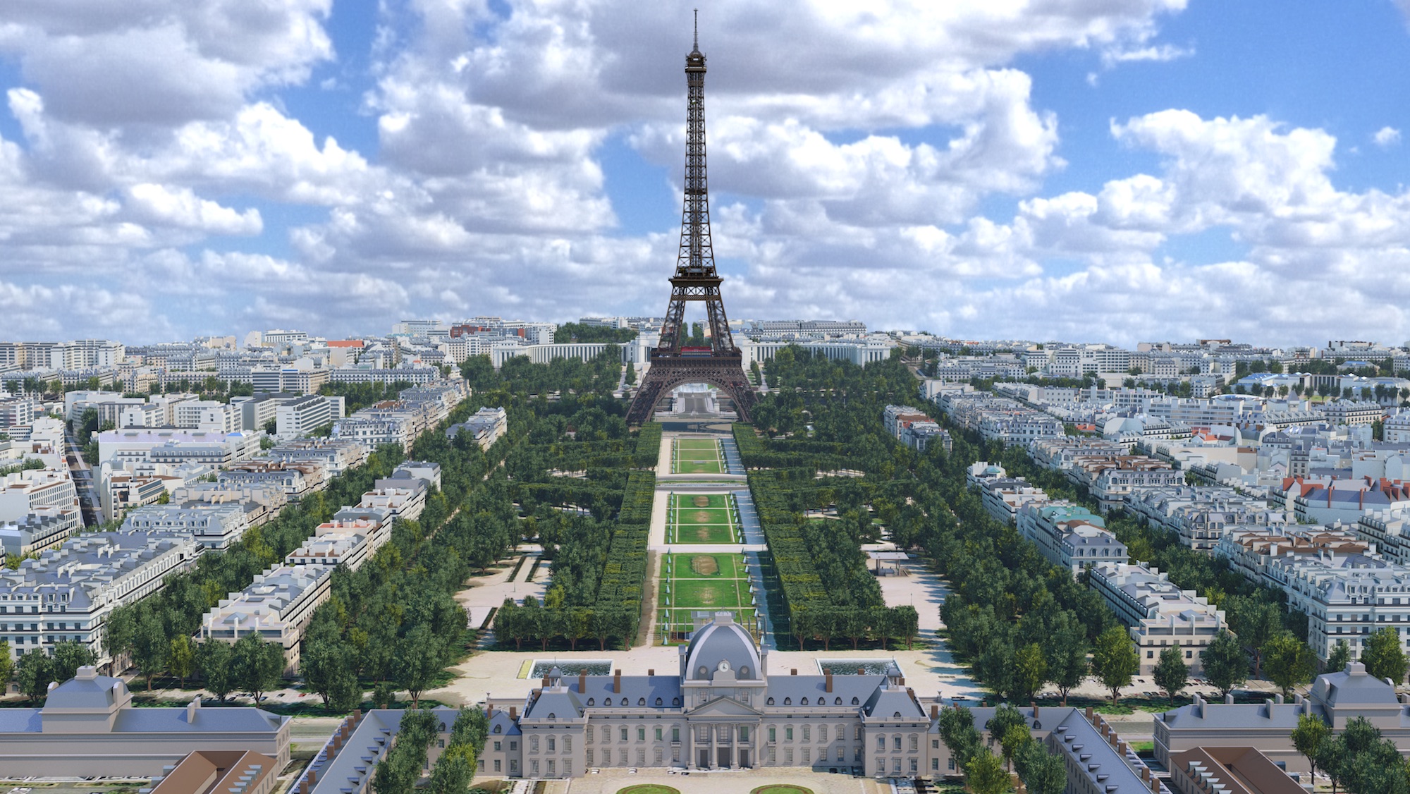 Reimagining The Eiffel Tower Landscape Autodesk Partners With The City Of Paris