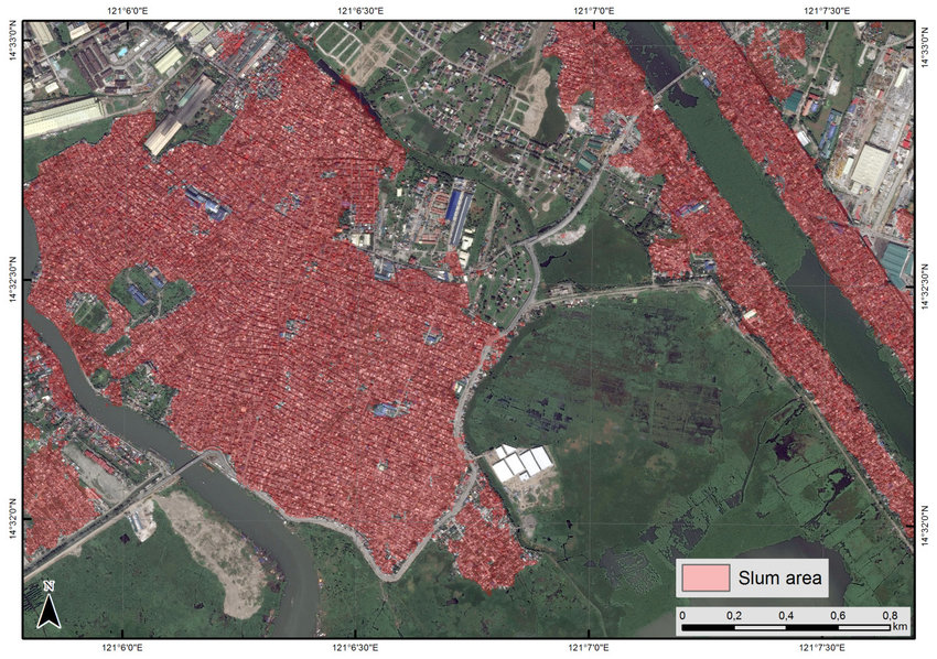 Using publicly available satellite imagery and deep learning to