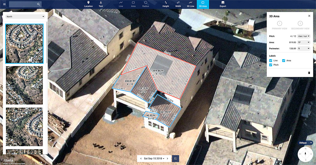 Nearmap offers complete aerial map measurement tools for solar and roofing industries 