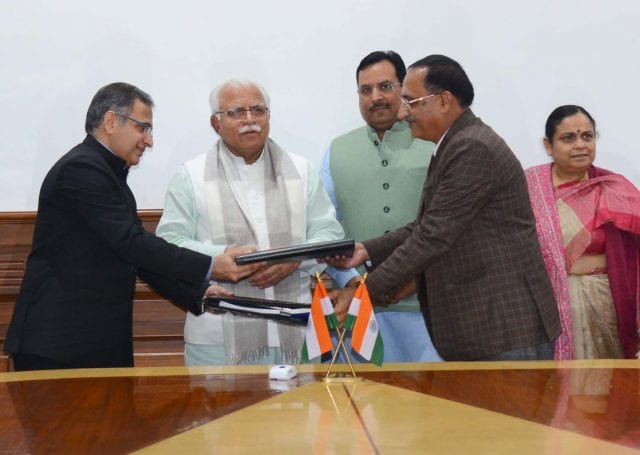 Survey of India signs MoU with Government of Haryana