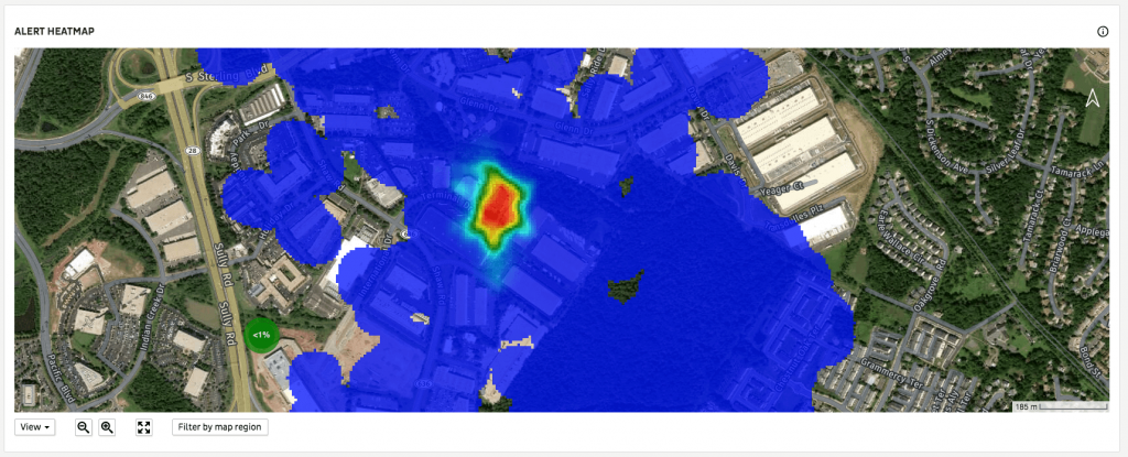 drone tracker map