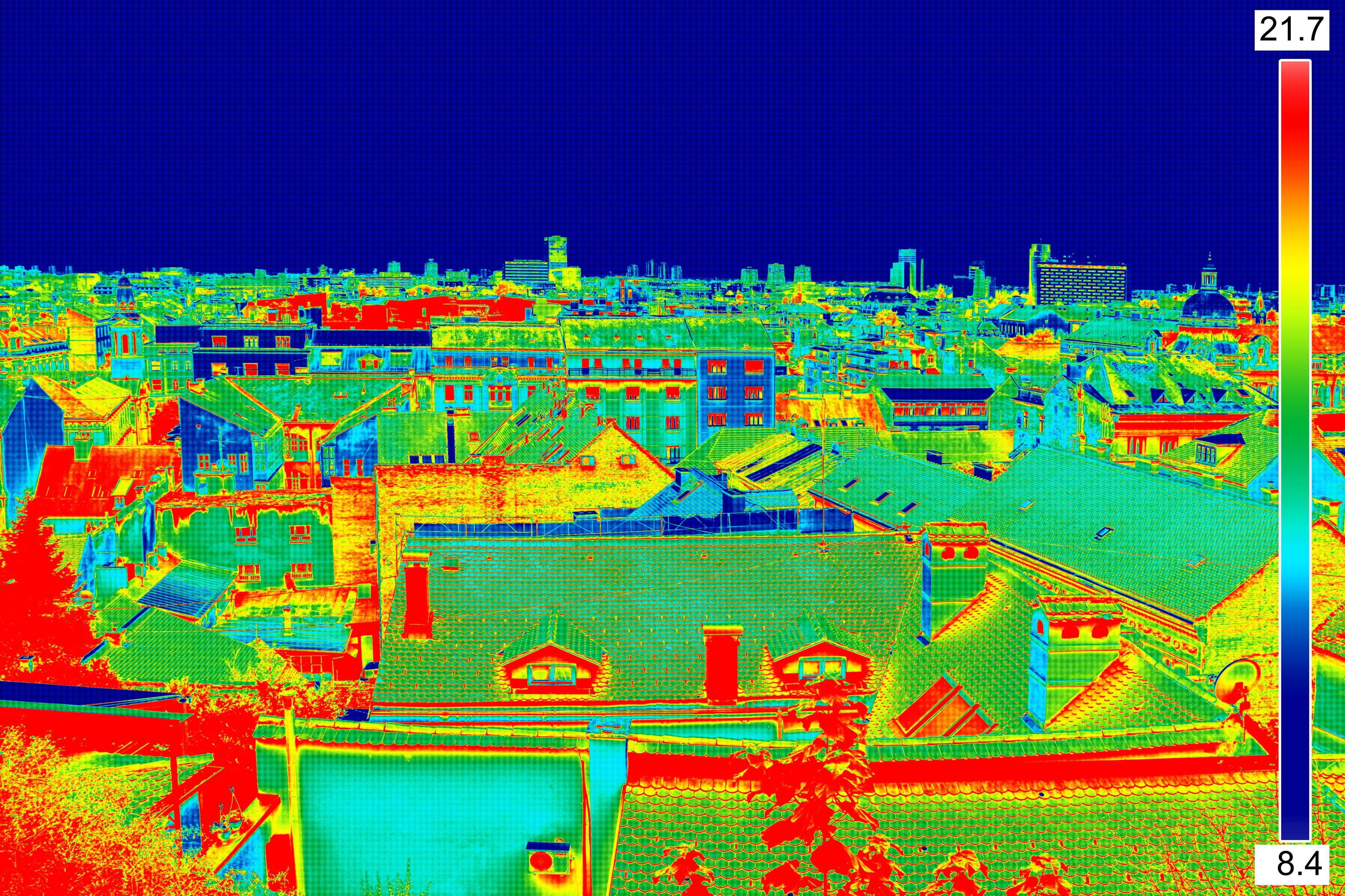 Towards a sustainable future – a new take on urban heat mapping