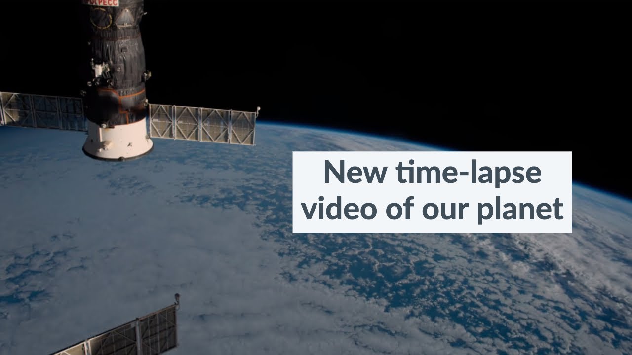 Check out New time-lapse video of our planet captured by NASA