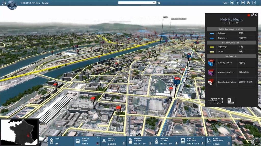 3D modelling smart city