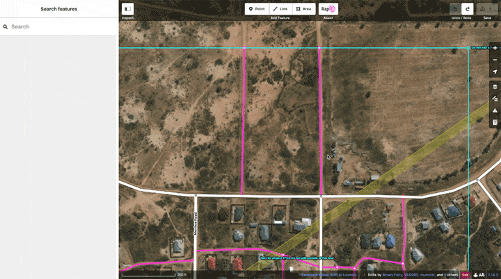 Facebook OSM AI mapping
