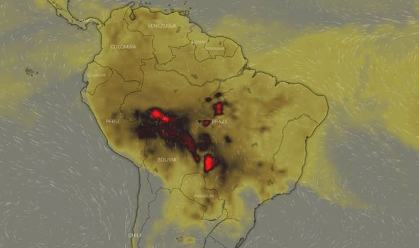 Satellite Images Show Devastating Amazon Rainforest Fire Geospatial World