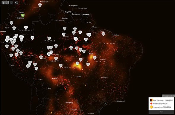 Satellite Images Show Devastating Amazon Rainforest Fire Laptrinhx 4052