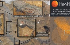 Chinese build-up at Galwan Valley