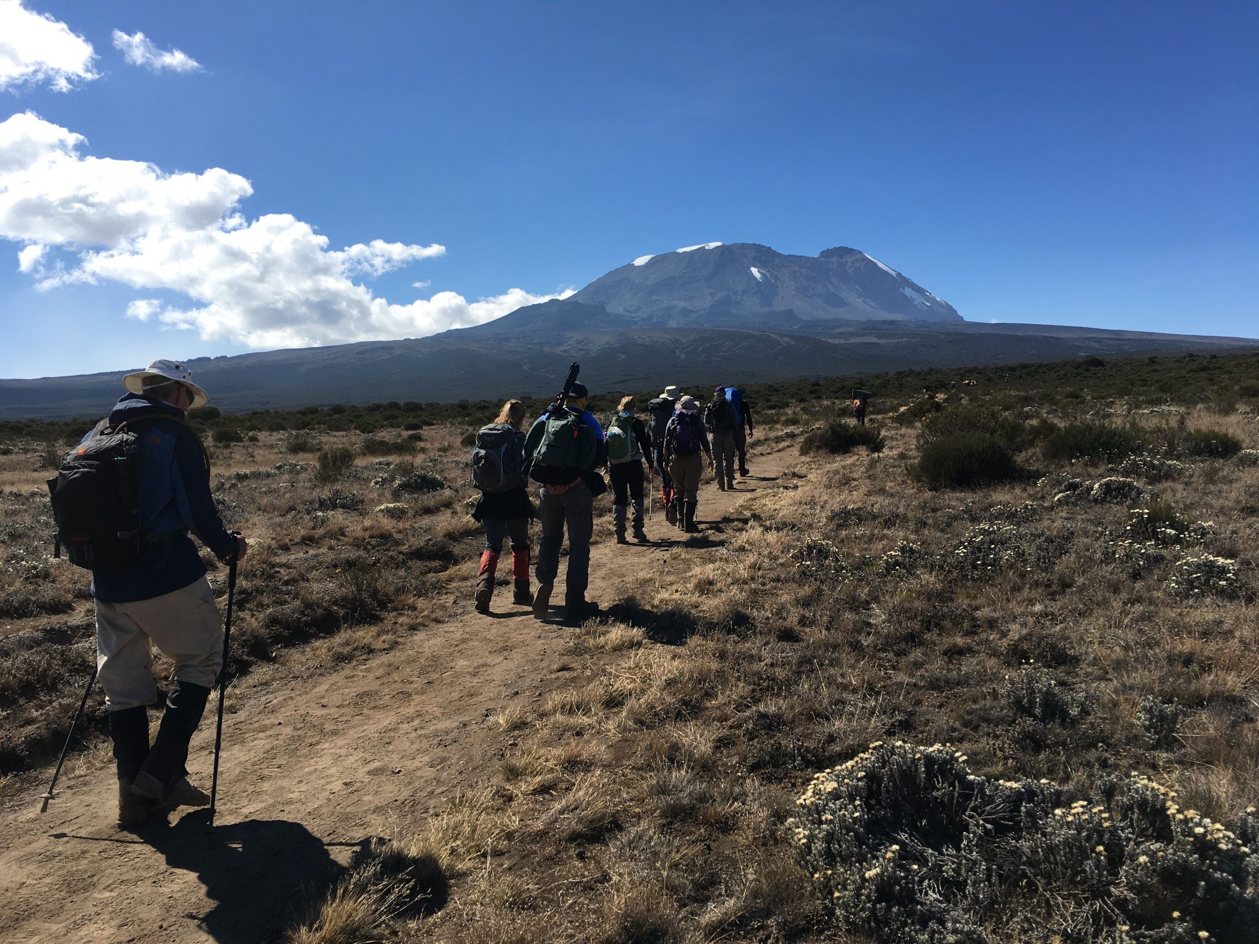 Grand plateau de service avec anses Kilimandjaro