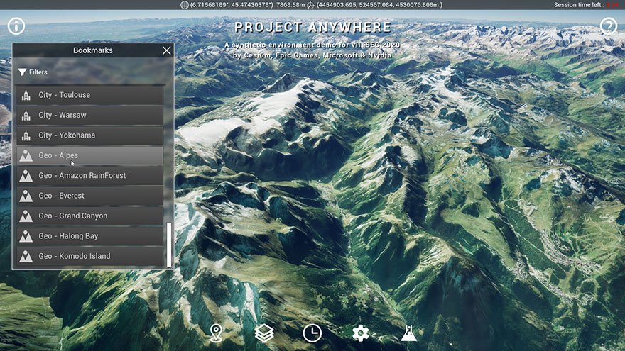 Cesium Google Maps Unreal Engine