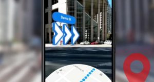 Location-based Augmented Reality app