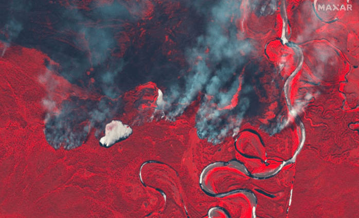 Satellite images capture major events of 2020 - Vimarsana News