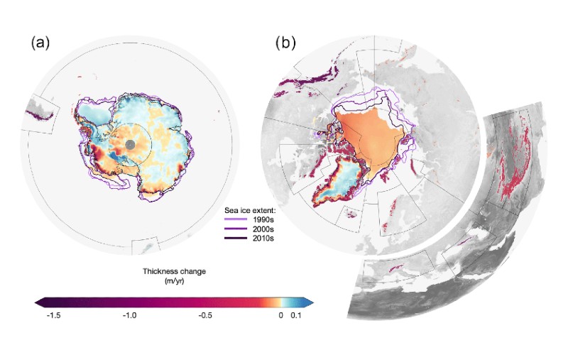 Geoinformation and satellite data reveal increasing rate of global ice loss - Vimarsana News