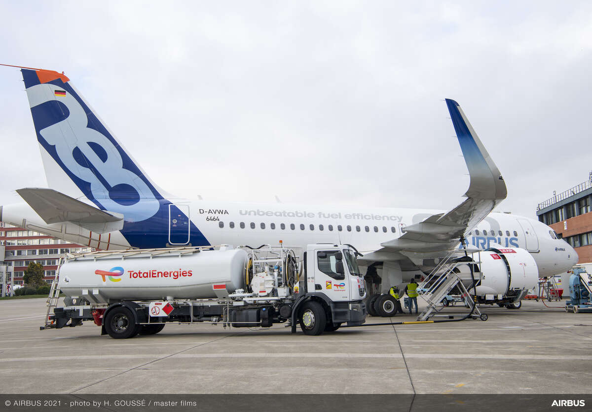 Airbus and TotalEnergies Partner for Sustainable Aviation Fuels