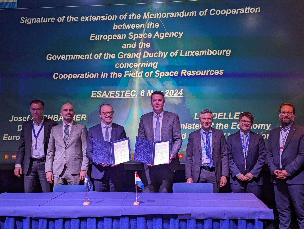 ESA and Luxembourg space