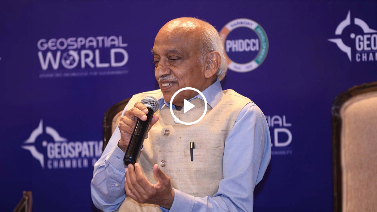 Advancing India's Space and Geospatial Sector: A Keynote Address by A.S. Kiran Kumar