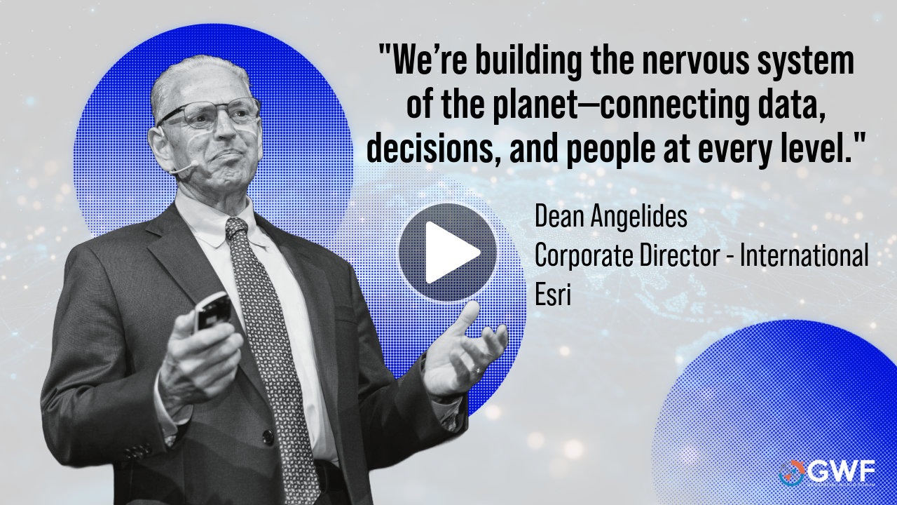 Connecting the World Through Geospatial Infrastructure | Dean Angelides Keynote at GWF 2025