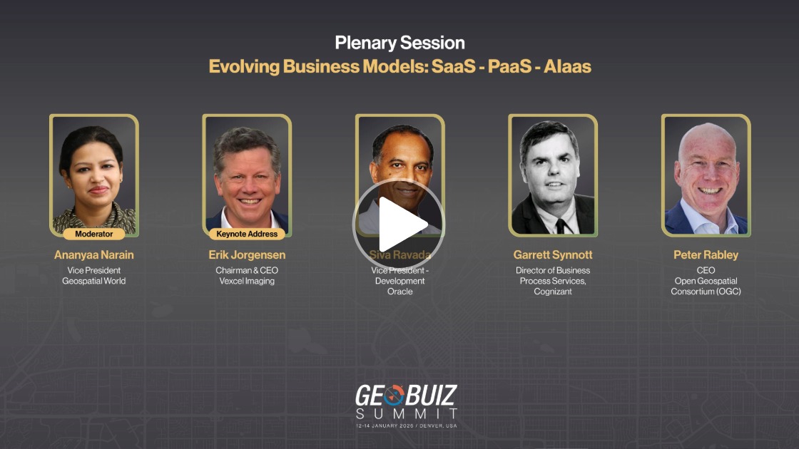 AI as a Service panel discussion on evolving geospatial business models and enterprise AI transformation