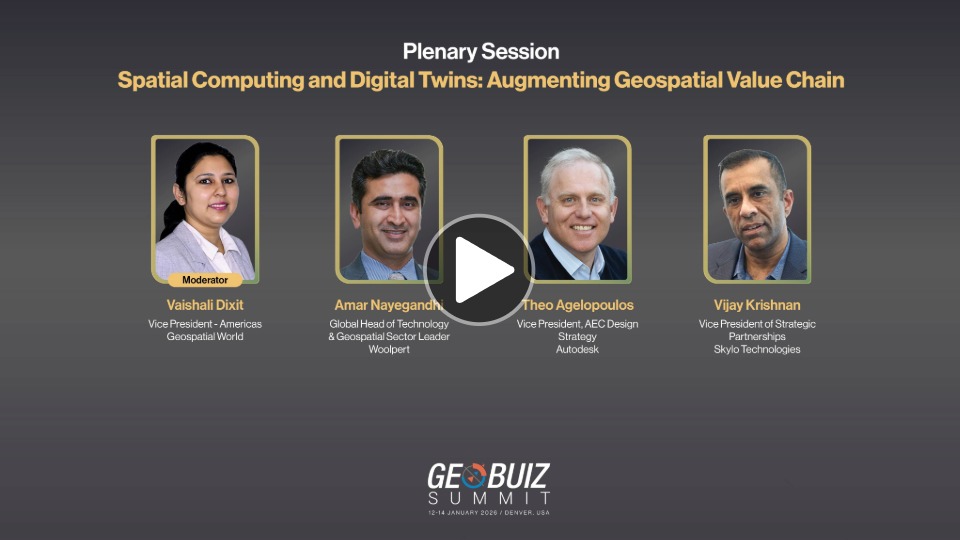 Spatial computing and digital twins transforming geospatial infrastructure