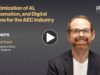 Patrick Cozzi keynote on AI digital twins transforming infrastructure engineering at GeoBuiz Summit 2026