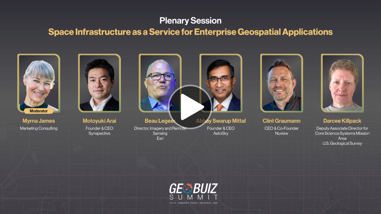 Space Infrastructure as a Service for Enterprise Geospatial Applications | GeoBuiz Summit 2026