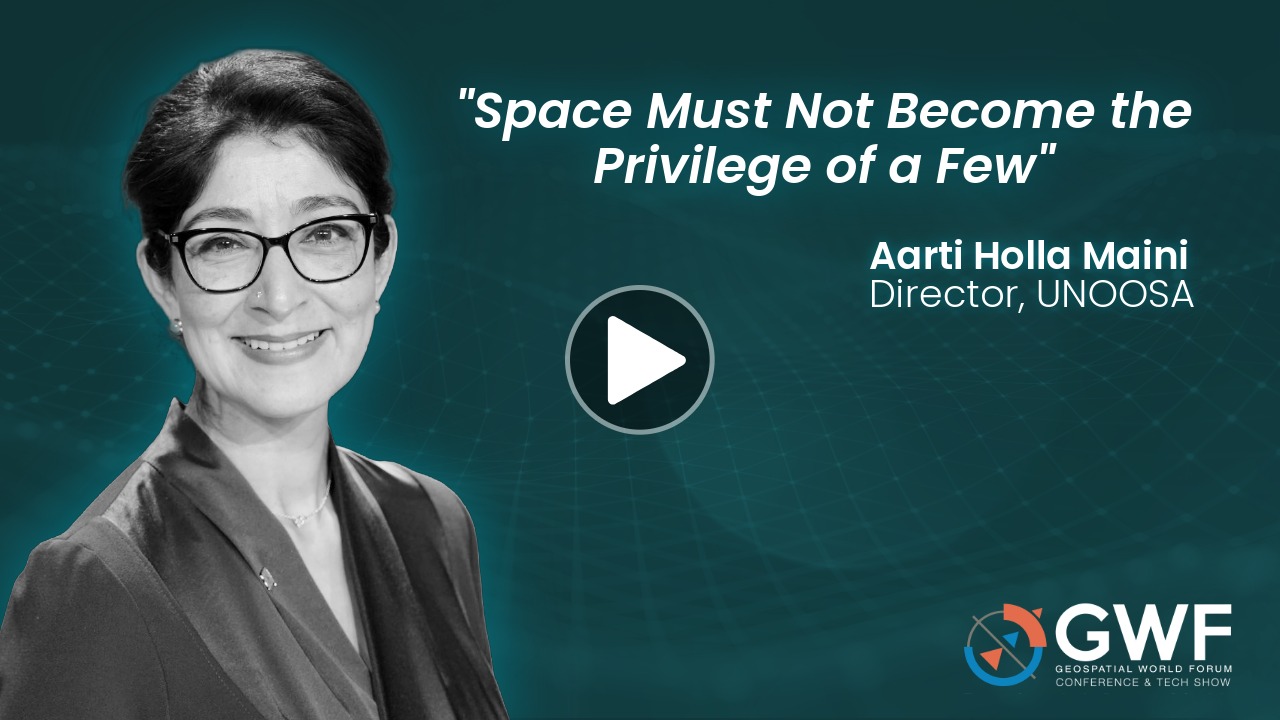 Geospatial World - Space for All: Why Geospatial Sovereignty is Every Nation’s Right | GWF 2026